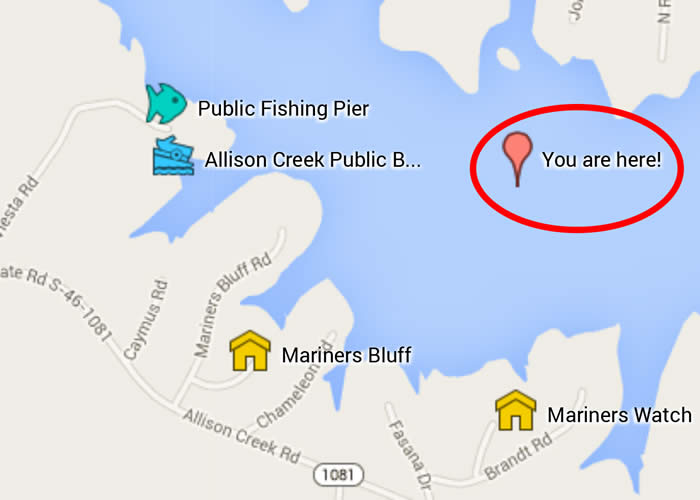 The Lake Wylie Man - Guide Map